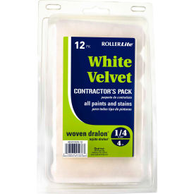 4" x 1/4" Dralon® Woven Mini Roller Cover, 12/Pack 10/Case - 4EWV025-12