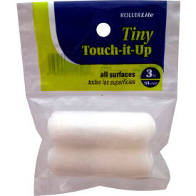 3" x 1/4" Mini Roller Cover For Touch-Up Refill, 2/Pack 12/Case - 3EMTC025D