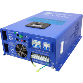 10000 Watt Pure Sine Inverter Charger 48VDC to 120/240VAC Split Phase