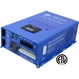 12000 Watt Pure Sine Inverter Charger 48VDC to 120/240VAC Split Phase