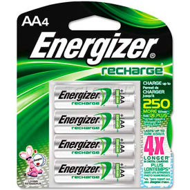 AA NiMH Rechargeable Batteries 4 per Pack
