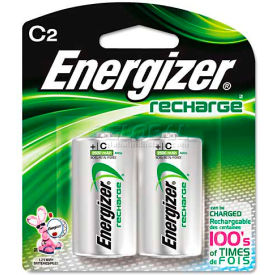 C e NiMH Rechargeable Batteries 2 per Pack