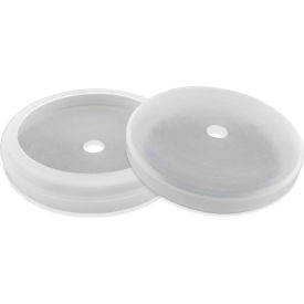 Rubber Cover RC-RB80 for Round Magnetic Cups RB80 - 3.187" Dia, .375 Hole, Pkg of 4