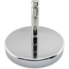 Ceramic Hang-It Magnet RB80POST w/Attached Grooved Post 95 Lbs. Pull Chrome Plating