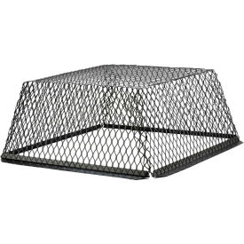 Roof VentGuard Black-Painted Galvanized Steel 25" x 25" x 12" - RVG2525G
