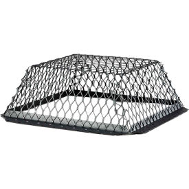 Roof VentGuard Black-Painted Galvanized Steel 16" x 16" x 6" - RVG1616G