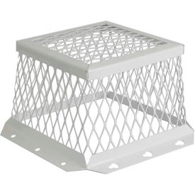Dryer / Bathroom VentGuard Painted White 7" x 7" x 5"