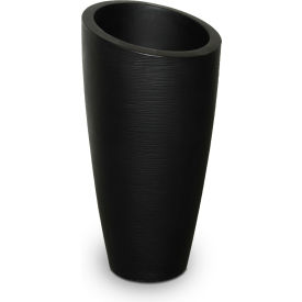 Modesto 32" Tall Planter, Black