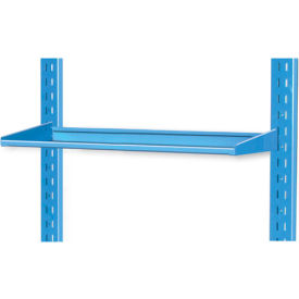 Flat Shelf For Portable Bin Cart, 36"W x 12"D, Black