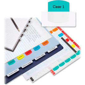 Laser Index Tab/Blank, 375 Tabs, White/Multicolor