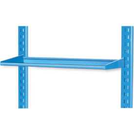 Flat Shelf For Portable Bin Cart, 36"W x 15"D, Black