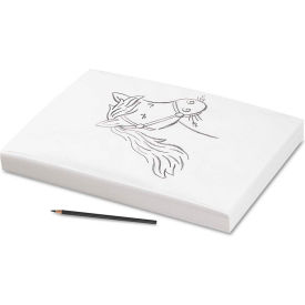 Tracing Paper, 25 lbs., 9 x 12, Semi-Transparent, 500 Sheets/Ream