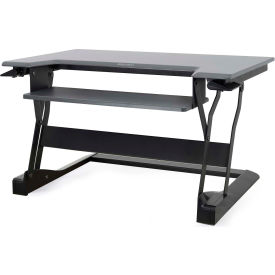 Sit-Stand Desktop Workstation, Black