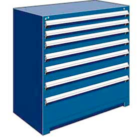 R5AHG-4407KD-055 Heavy Duty Modular Cabinet, 7 Drawers, Avalanche Blue