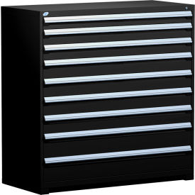 Heavy Duty Modular Drawer Cabinet 9 Drawer Full Height 60"W - Black