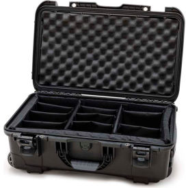 Nanuk 935 Case w/Padded Divider, 22.0"L x 14.0"W x 9.0"H, Black