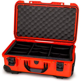 935 Case w/Padded Divider, 22.0"L x 14.0"W x 9.0"H, Orange