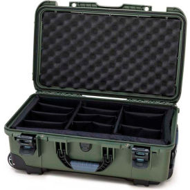 935 Case w/Padded Divider, 22.0"L x 14.0"W x 9.0"H, Olive