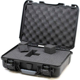 910 Case w/Foam, 14.3"L x 11.11"W x 4.7"H, Black