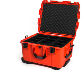 960 Case w/Padded Divider, 25.4"L x 20.0"W x 14.5"H, Orange