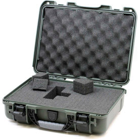 910 Case w/Foam, 14.3"L x 11.11"W x 4.7"H, Olive