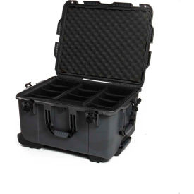 960 Case w/Padded Divider, 25.4"L x 20.0"W x 14.5"H, Graphite