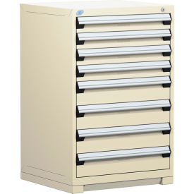 R5ADG-4407KD-041 Heavy Duty Modular Cabinet, 8 Drawers, Beige