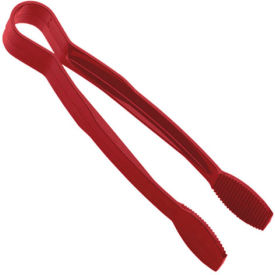 Tong 9" Flat, Red