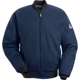 Flame Resistant Team Jacket, Navy, Size XL Long