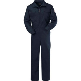 Women's Flame Resistant Premium Coverall, Navy, 4.5 oz., Size M Regular