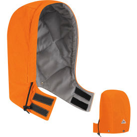 ComforTouch Flame Resistant Universal Fit Snap-On Hood, Orange, Size M