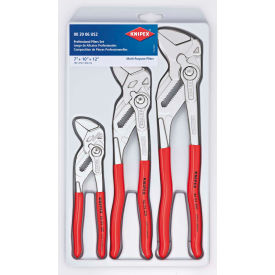 3 Pc Pliers Wrench Set (7, 10, & 12)
