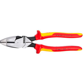 New England High Leverage Combo Linesman Pliers, 1000V Insulated 9-1/2" OAL