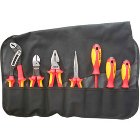 9 Piece Pliers / Screwdriver Insulated Tool Set, 1,000V, Nylon Pouch