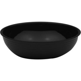 Bowl Ribbed Camwear Round 10", Black