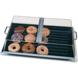 Display Rectangular Cover with Hinge 12x20, Clear