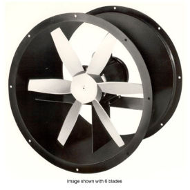 12" Totally Enclosed Direct Drive Duct Fan, 3 Phase 1/2 HP