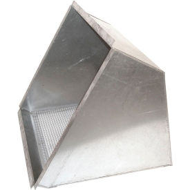 Inlet Weatherhood With Birdscreen for 42" Exhaust Fan