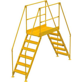 6 Step Cross-Over Ladder - 128"L