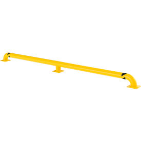 Wheel Alignment Curbs, Steel, Yellow