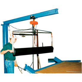 Floor Mounted Jib Crane - 600 Lb. Capacity