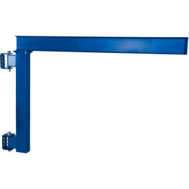 Low-Ceiling Wall Mounted Jib Crane 600 Lb. Capacity