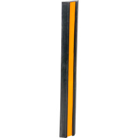 Extruded Fender Bumper, Rectangular, 36Wx5-1/8H, Black