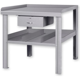 Arc Welding Bench W/ Center Drawer, 36"W x 36"D