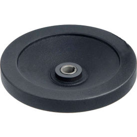 Black Clutch Handwheel with Friction Bearing without Handle 5.51" Diameter - 14mm Bore & Keyway