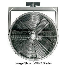 24" EXP Alum Propeller Fan With 2 Way Swivel Yoke - 3 HP 10500 CFM