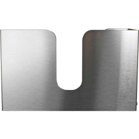 Dual Dispensing Folded Paper Towel Dispenser, Stainless Steel