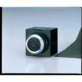 Panel Mount Smart Alert Alarm, 2 Sounds, Dark Gray, AC/DC24V