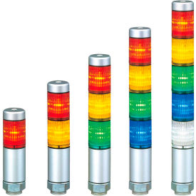 Continuous Light, NPN & PNP Compatible, Red/Amber/Green/Blue Light, AC/DC24V
