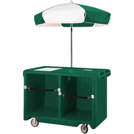 Camcruiser Vending Cart, 55-3/16"L x 31-1/4"W x 93-1/2"H, Green